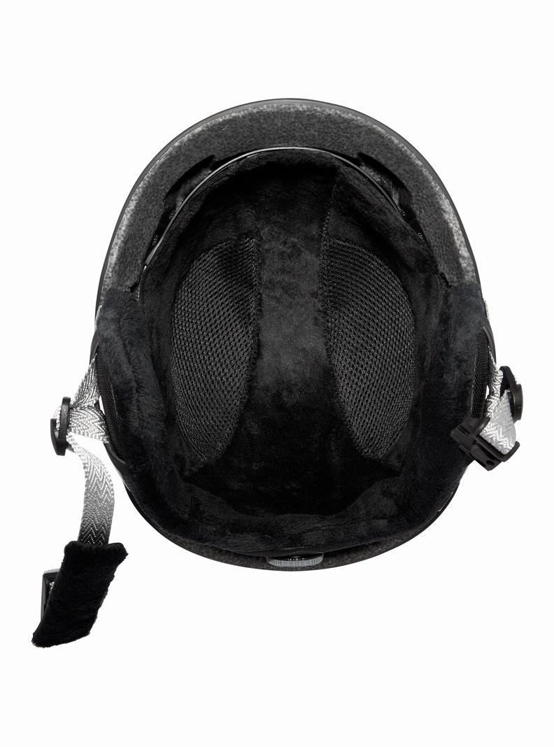 Burton Anon Rodan Long Hair Fleece Skihelm Damen Schwarz | 549-GDTZEO