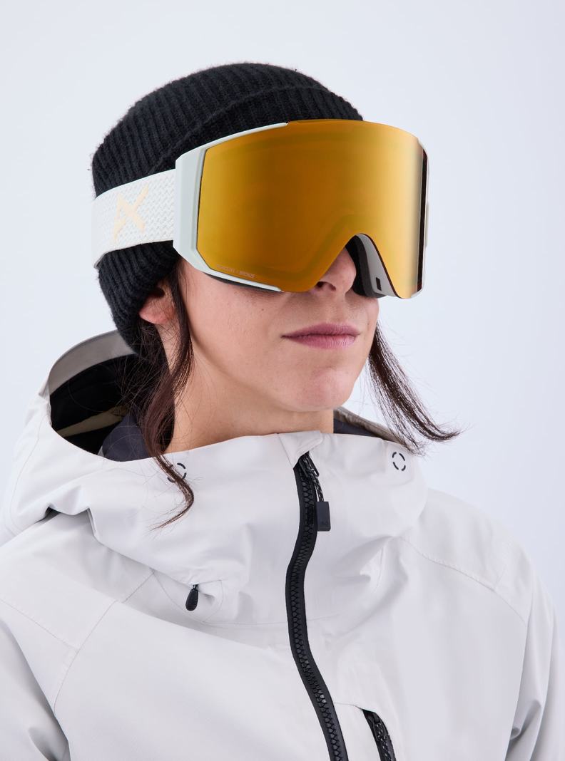 Burton Anon Sync Goggles + Bonus Lens Skibrillen Damen Orange | 062-WLCEJA