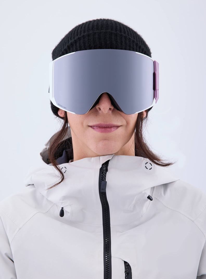 Burton Anon Sync Goggles + Bonus Lens Skibrillen Herren Orange Schwarz Lila | 076-SGTUMK