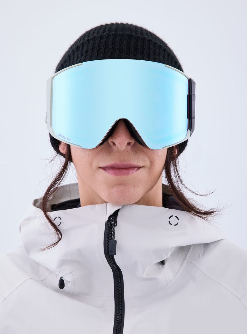 Burton Anon Sync Goggles + Bonus Lens Skibrillen Damen Blau Rosa | 804-ZYUKCO