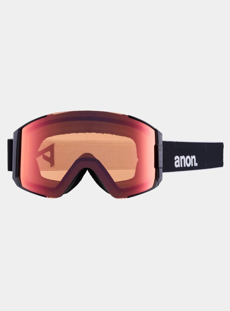 Burton Anon Sync Low Bridge Fit Goggles + Bonus Lens Skibrillen Herren Blau Rosa | 237-OQLXIH