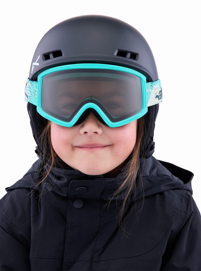 Burton Anon Tracker 2.0 Skibrillen Kinder Grün | 025-VQDACF