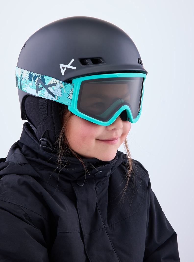 Burton Anon Tracker 2.0 Skibrillen Kinder Grün | 025-VQDACF