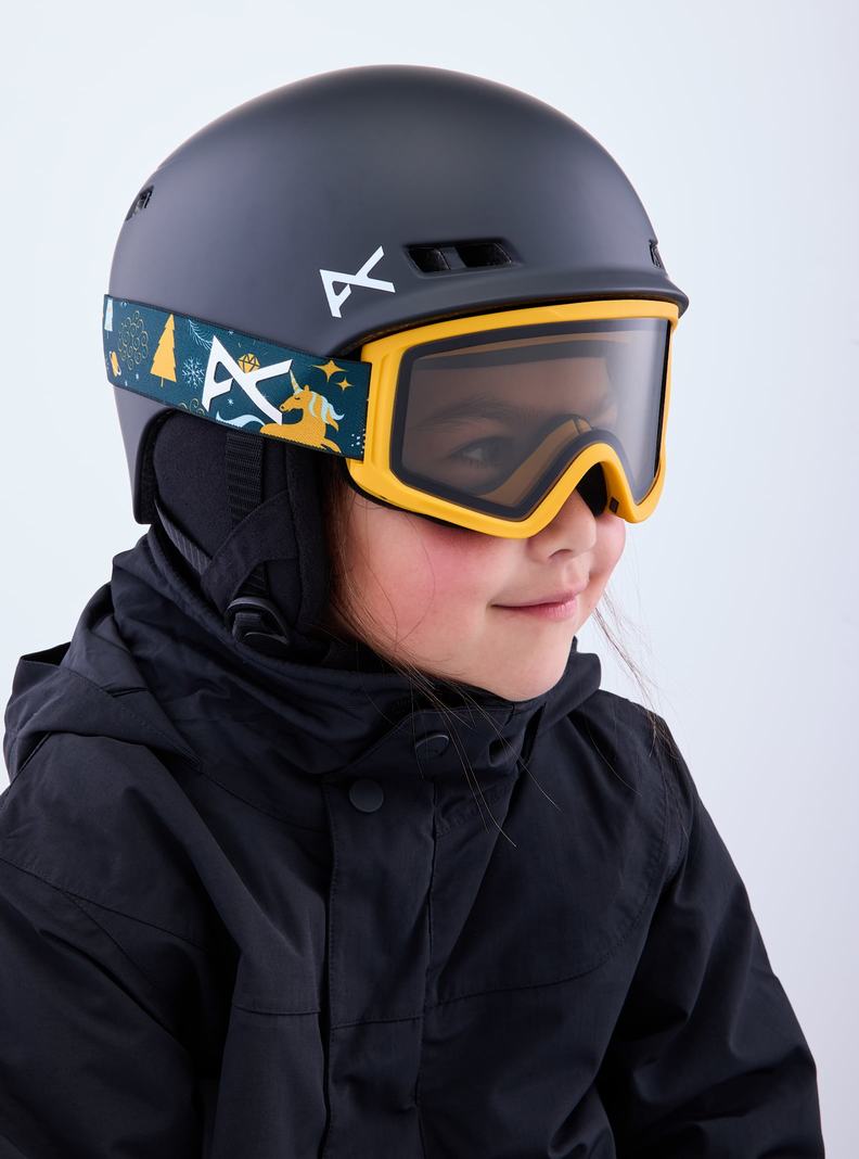 Burton Anon Tracker 2.0 Skibrillen Kinder Gelb | 751-VXIWLO