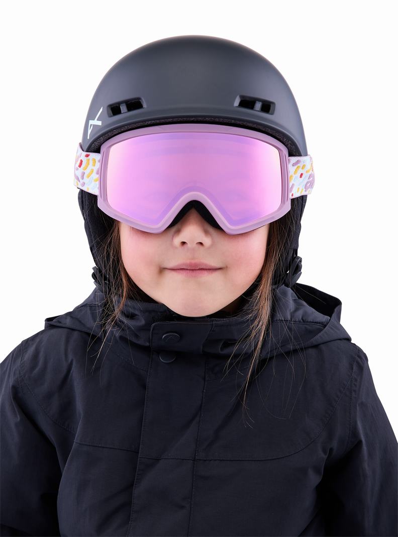 Burton Anon Tracker 2.0 Skibrillen Kinder Rosa | 784-KPFVMX