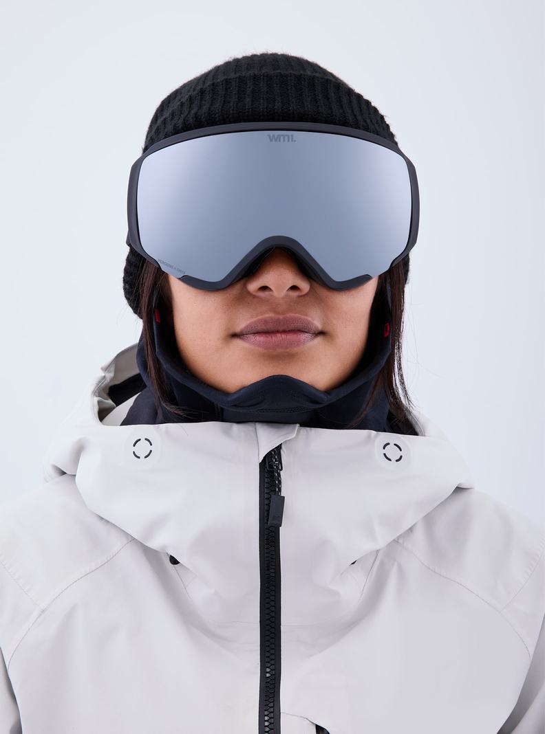 Burton Anon WM1 Goggles + Bonus Lens + MFI® Face Mask Skibrillen Herren Orange Schwarz Lila | 214-GUMFEI