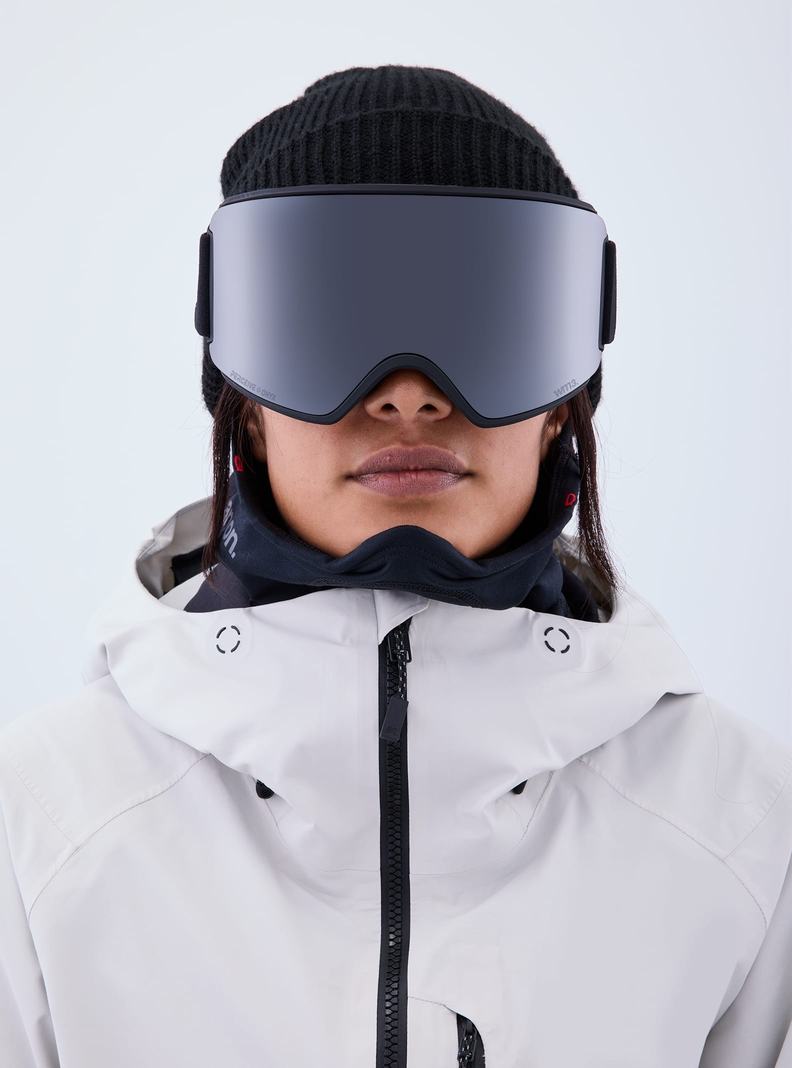 Burton Anon WM3 Goggles + Bonus Lens + MFI® Face Mask Skibrillen Damen Orange Schwarz Lila | 907-JUIZWE