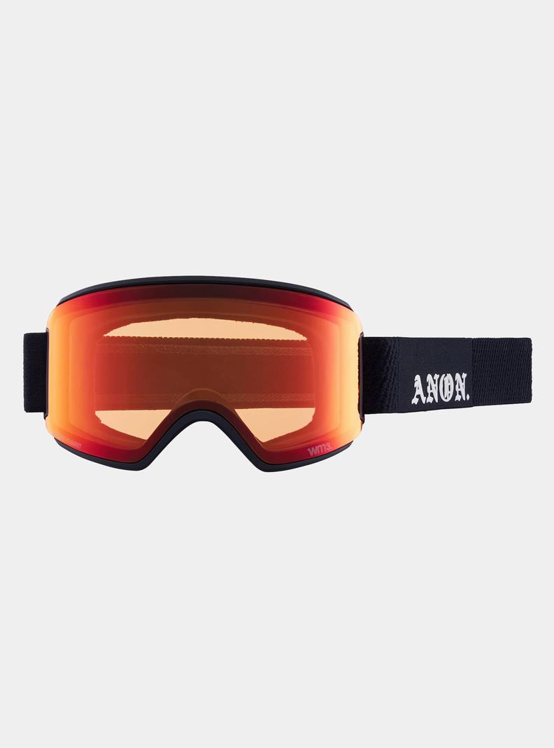 Burton Anon WM3 Goggles + Bonus Lens + MFI® Face Mask Skibrillen Damen Orange Schwarz Lila | 907-JUIZWE