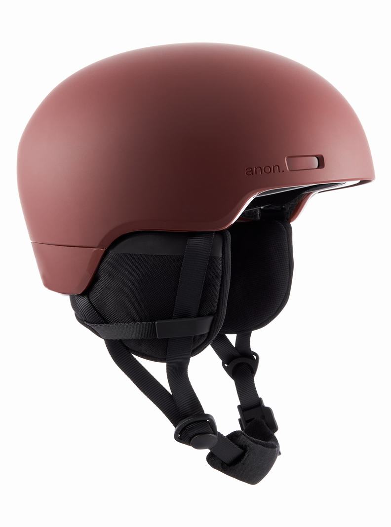 Burton Anon Windham WaveCel Skihelm Herren Bordeaux | 791-PKNTZH