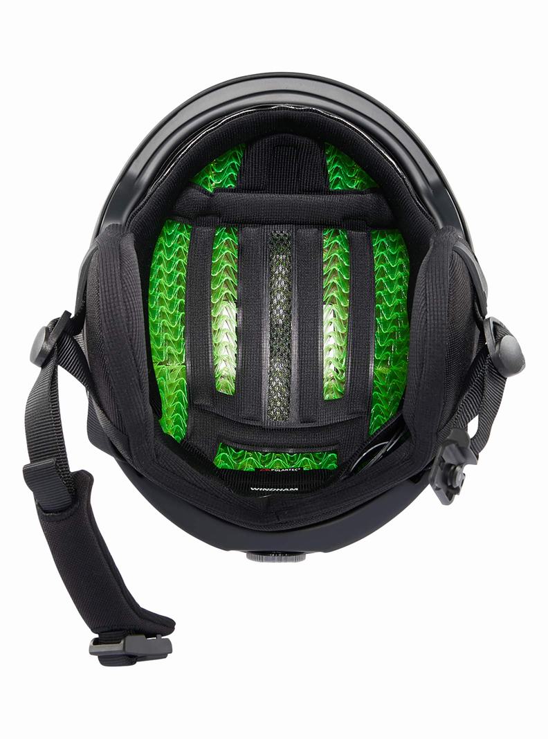 Burton Anon Windham WaveCel Skihelm Kinder Schwarz | 082-VXEUFJ