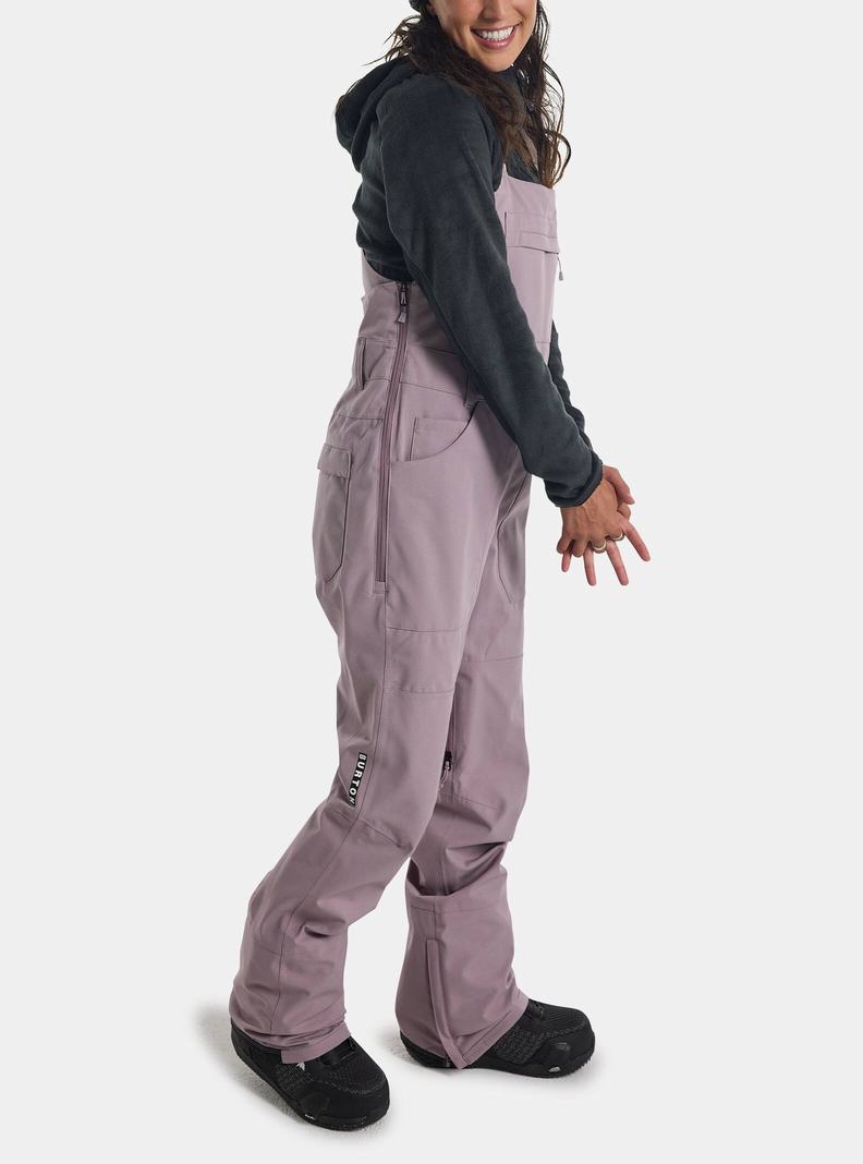 Burton Avalon 2L (Kurzes) Latzhose Damen Lavendel | 248-BSEOIH