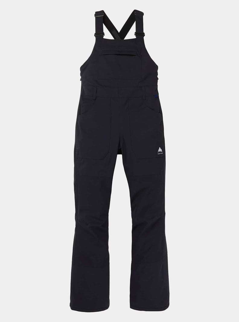 Burton Avalon 2L (Kurzes) Latzhose Damen Schwarz | 483-HTLXKA
