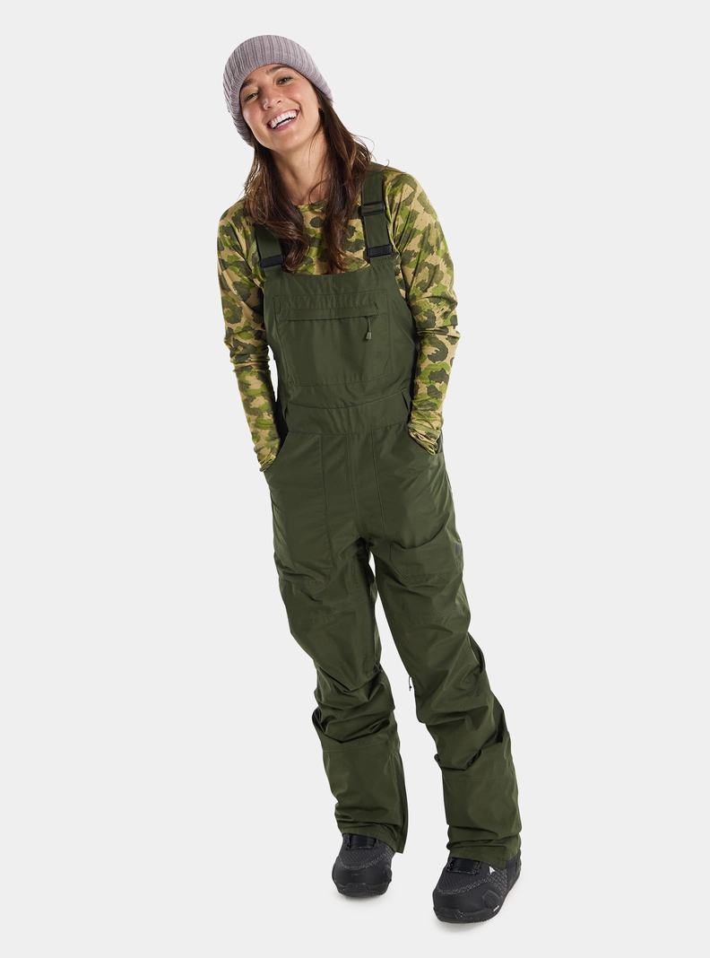 Burton Avalon GORE-TEX 2L Latzhose Damen Tiefesgrün | 078-UCWXKL