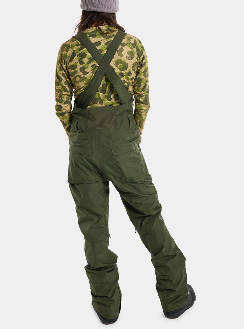 Burton Avalon GORE-TEX 2L Latzhose Damen Tiefesgrün | 078-UCWXKL