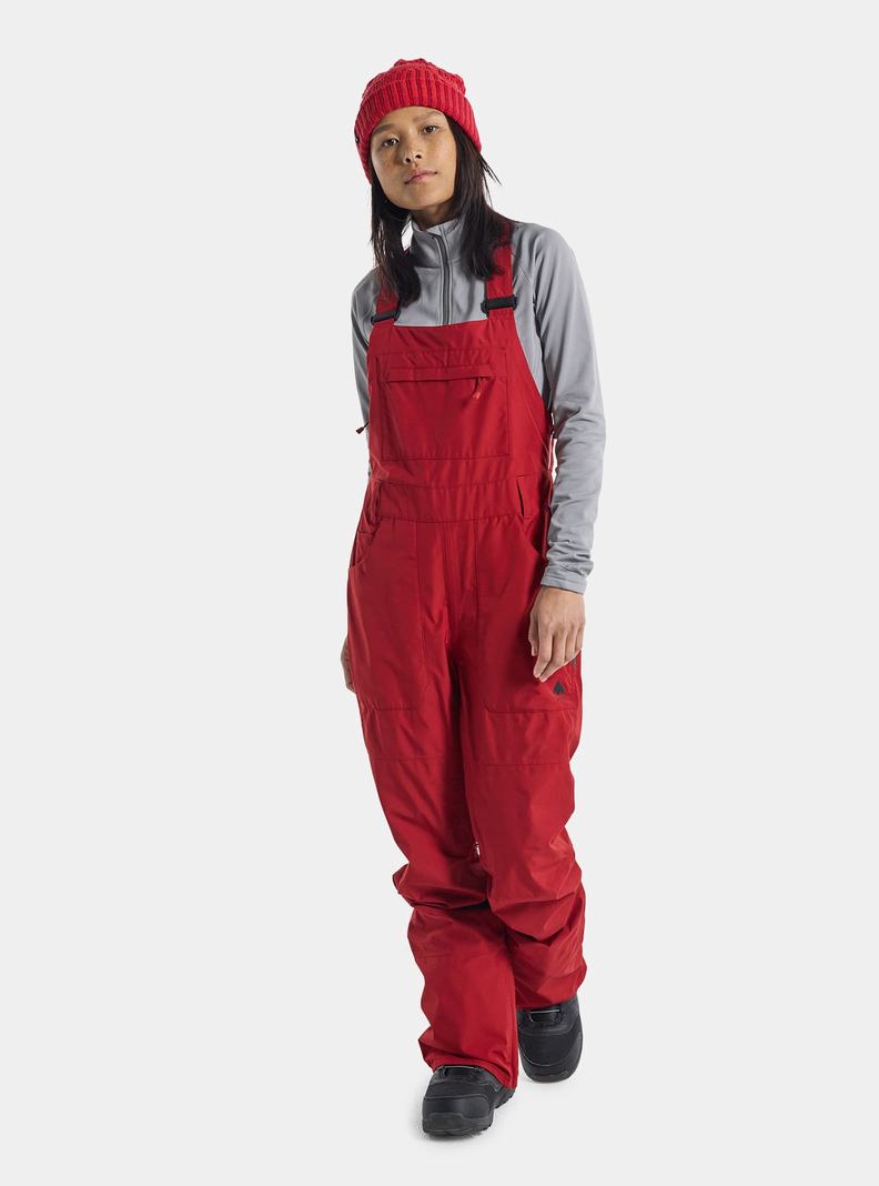 Burton Avalon GORE-TEX 2L Latzhose Damen Orange Rosa | 659-NXWKLJ