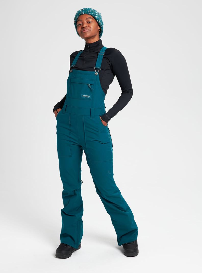Burton Avalon Latzhose Damen Blau | 620-LAWJHC