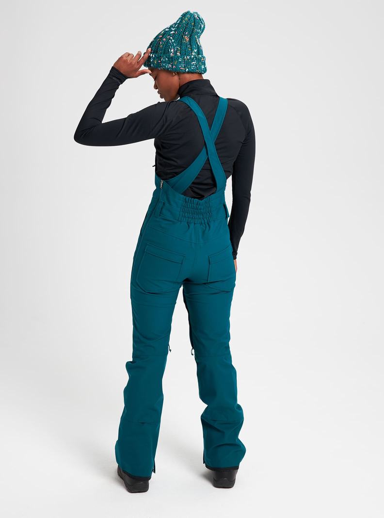 Burton Avalon Latzhose Damen Blau | 620-LAWJHC