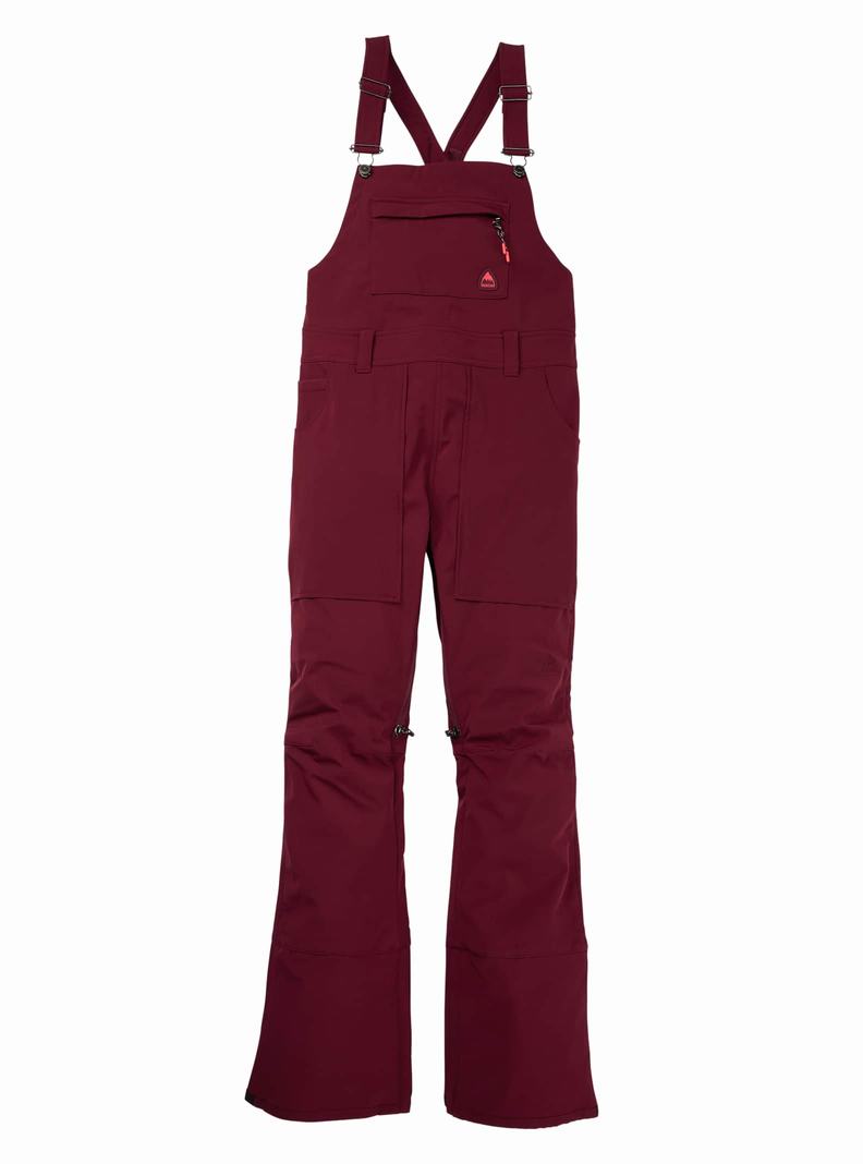Burton Avalon - Softshell Latzhose Damen Bordeaux | 319-EAGBRV