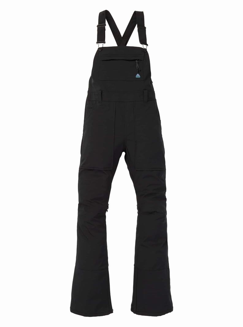 Burton Avalon - Softshell Latzhose Damen Schwarz | 479-AXMUPJ
