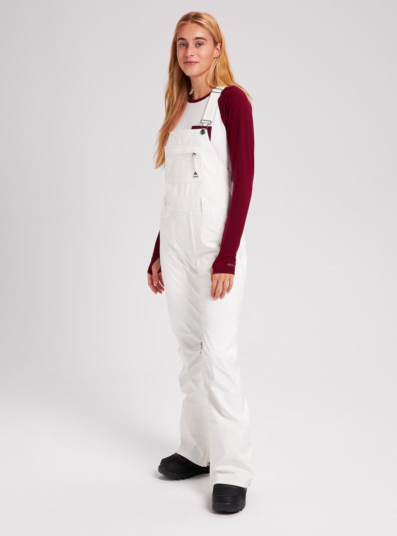 Burton Avalon - Softshell Latzhose Damen Weiß | 620-OZADCR
