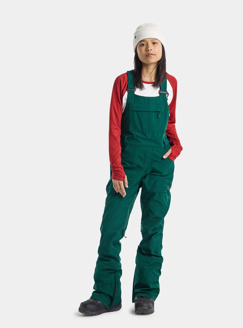 Burton Avalon Stretch 2L Softshell Latzhose Damen Braun | 245-PERLQC