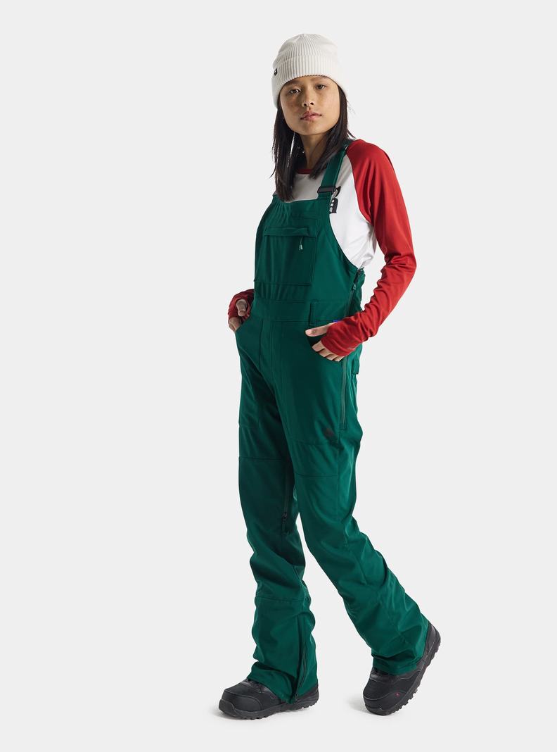 Burton Avalon Stretch 2L Softshell Latzhose Damen Braun | 245-PERLQC