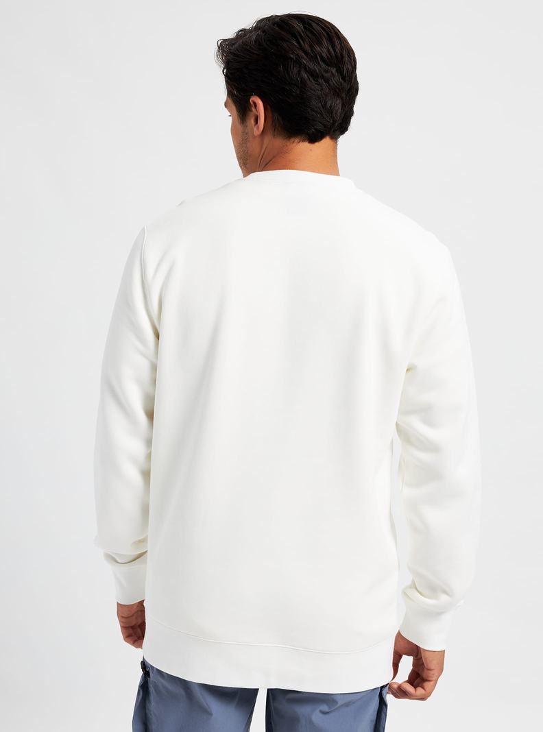 Burton BRTN Crew Sweatshirts Herren Weiß | 845-KDVGRC