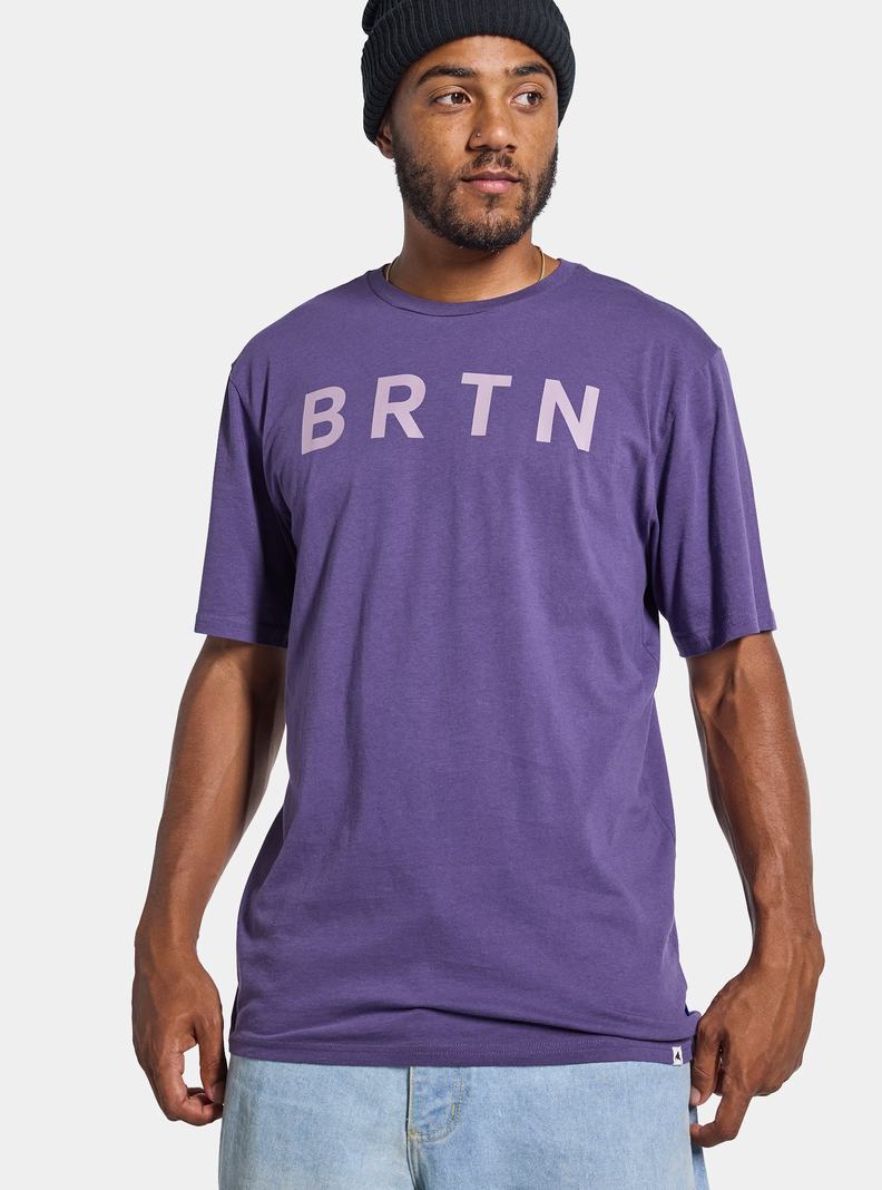 Burton BRTN Kurzes Sleeve T-Shirts Damen Lila | 569-YPNIHZ
