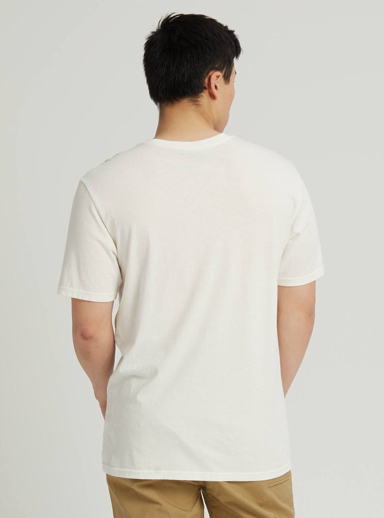Burton BRTN Kurzes Sleeve T-Shirts Damen Weiß | 634-TRGDEK
