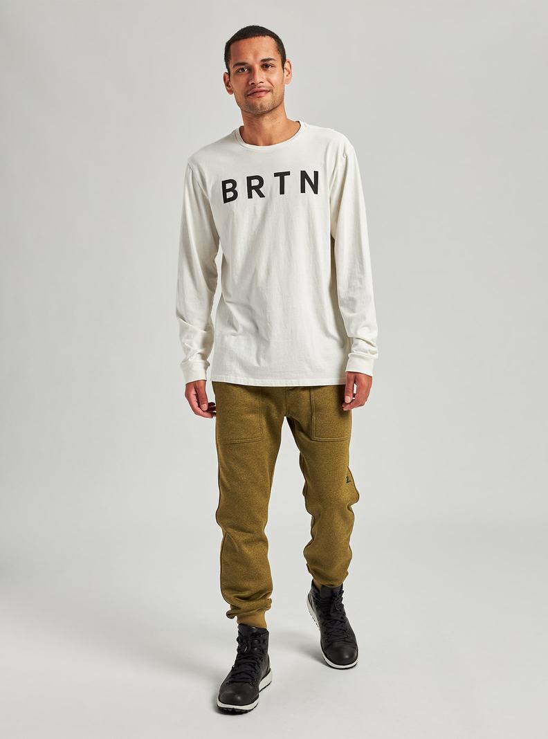 Burton BRTN Long Sleeve T-Shirts Damen Weiß | 237-RLKWVU