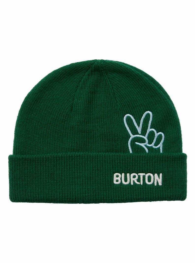 Burton Beanie Mütze Kinder Grün | 518-XUDGCH