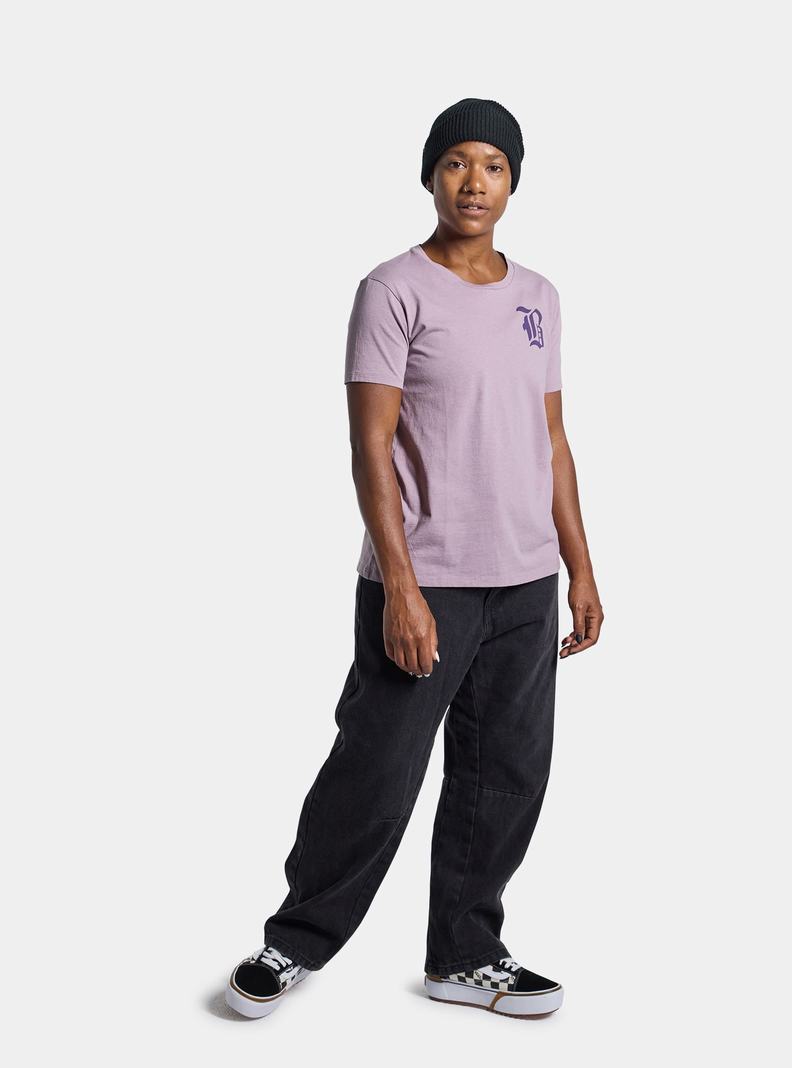 Burton Bradner Kurzes Sleeve T-Shirts Damen Lavendel | 640-VKIJHE