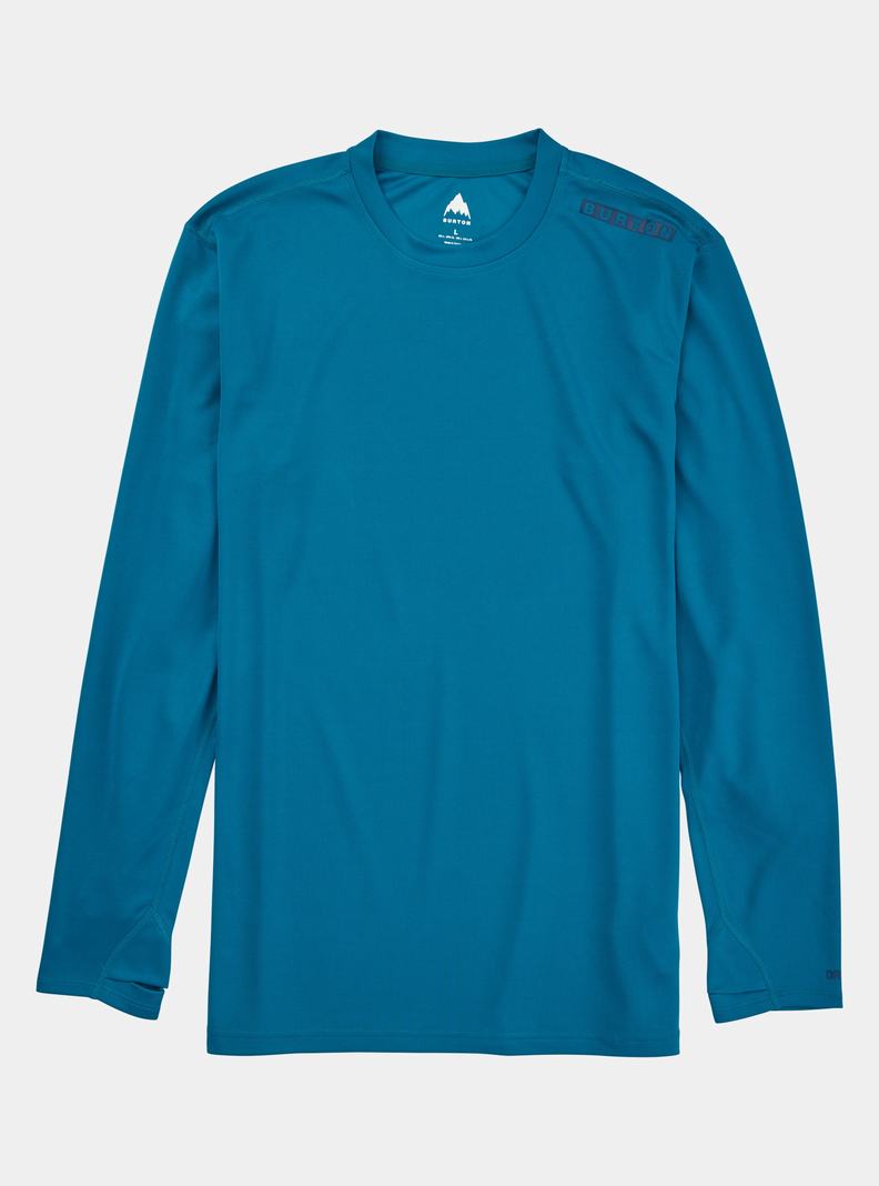 Burton Brand Active Long Sleeve Hemd Herren Blau | 281-BNQTRL
