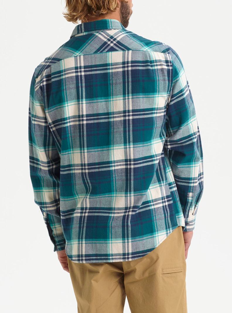 Burton Brighton Flannel Hemd Herren Blau | 351-YHWIRE
