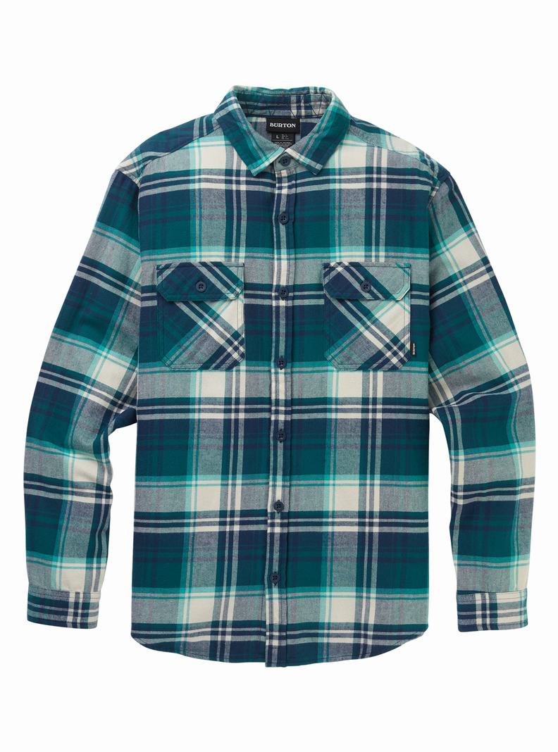 Burton Brighton Flannel Hemd Herren Blau | 351-YHWIRE