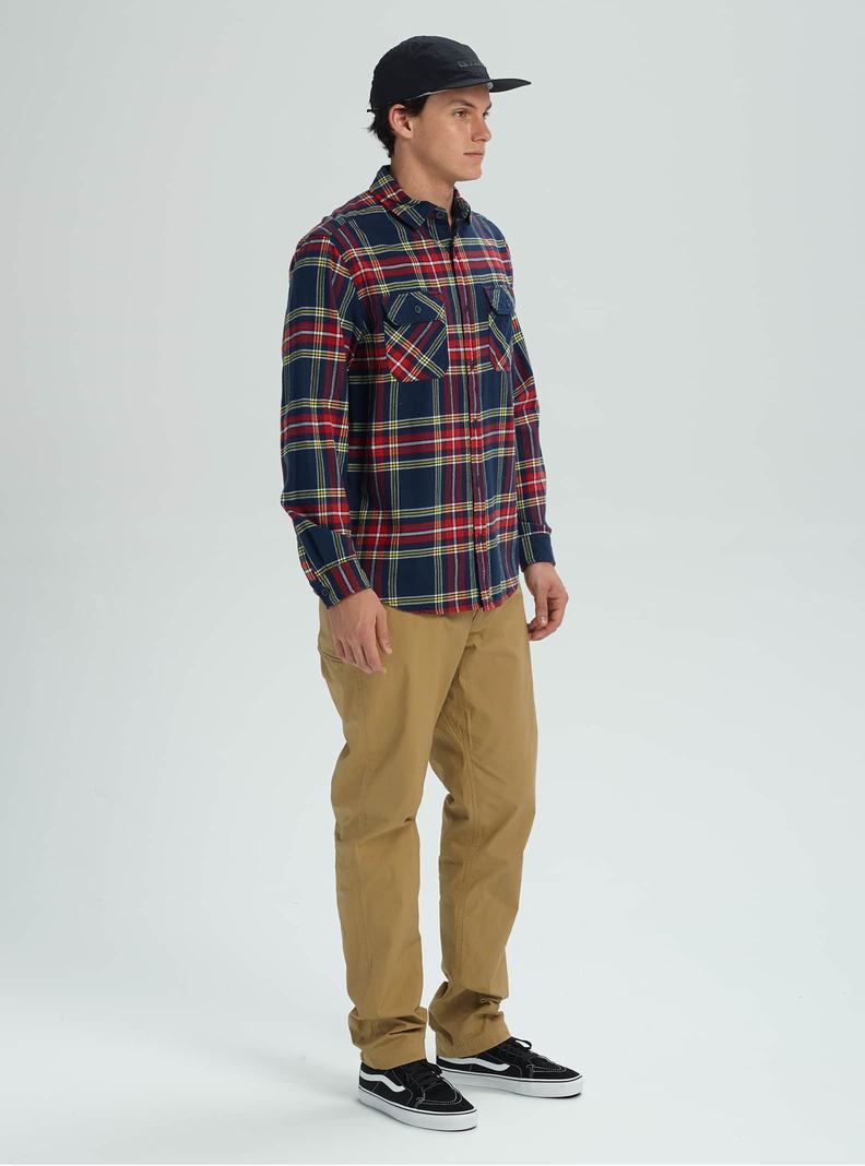 Burton Brighton Flannel Hemd Herren Blau | 625-MBIZLT