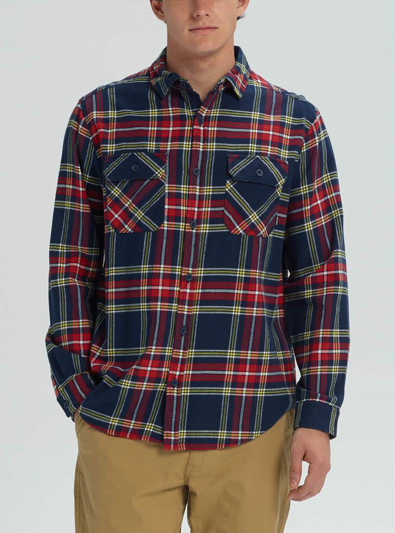 Burton Brighton Flannel Hemd Herren Blau | 625-MBIZLT