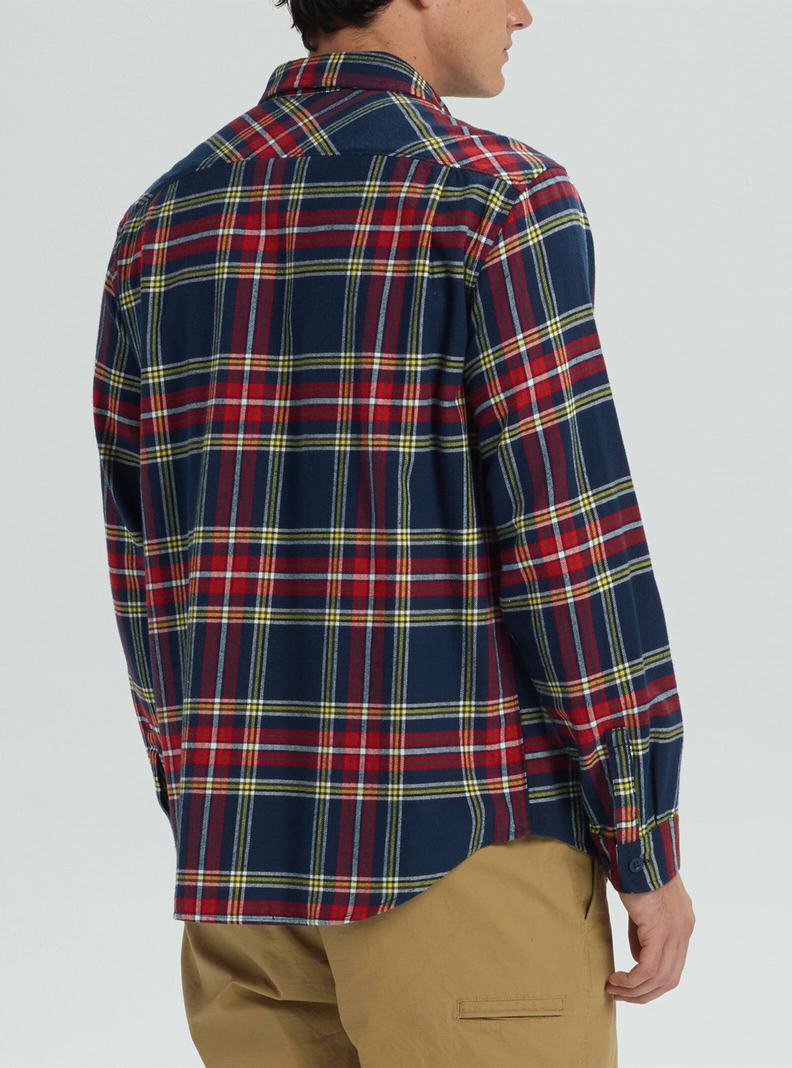 Burton Brighton Flannel Hemd Herren Blau | 625-MBIZLT