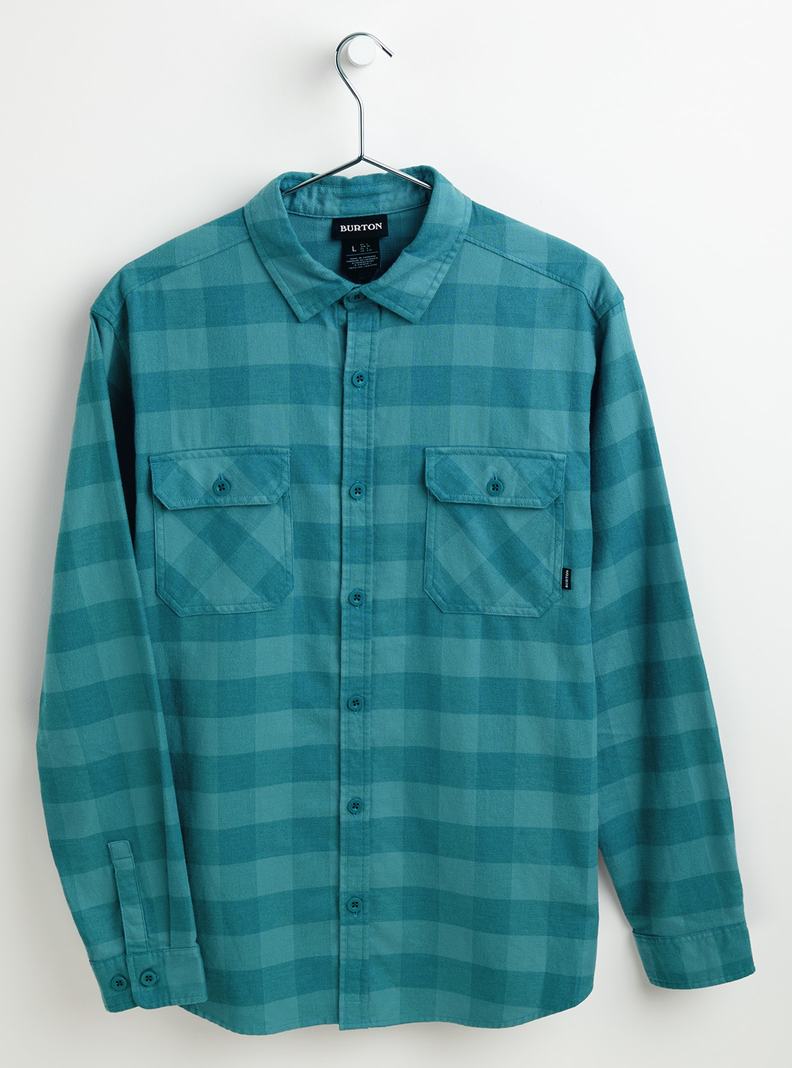 Burton Brighton Flannel Hemd Herren Blau | 751-ONQMWE