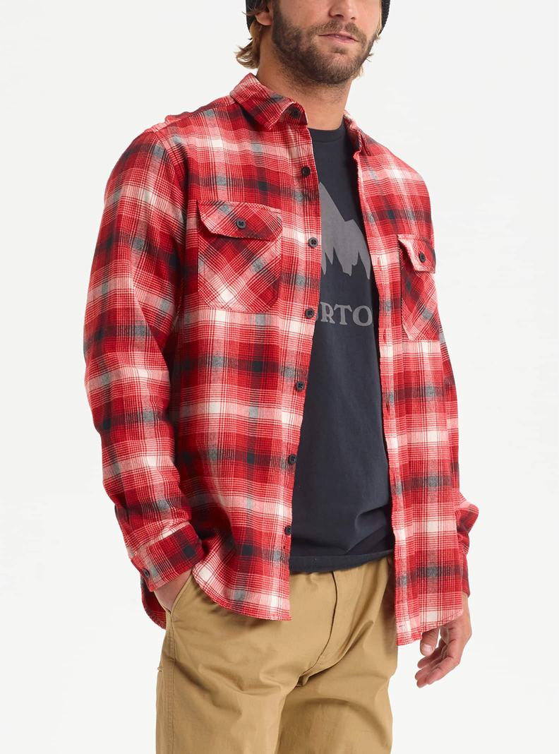 Burton Brighton Flannel Hemd Herren Rot | 714-QORJPW