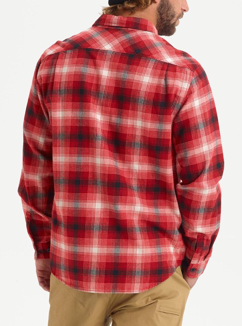 Burton Brighton Flannel Hemd Herren Rot | 714-QORJPW