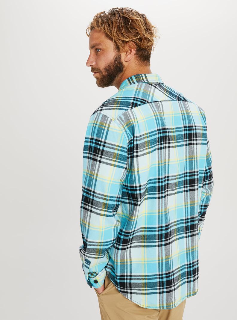 Burton Brighton Flannel Hemd Herren Schwarz | 370-ZNREPX