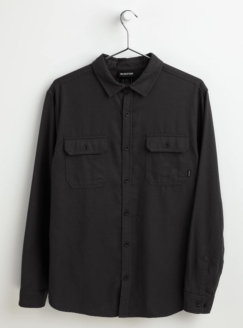 Burton Brighton Flannel Hemd Herren Schwarz | 736-ISDOYX