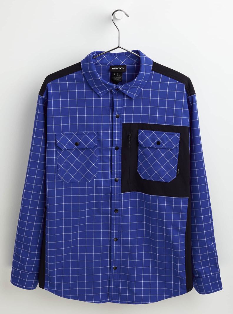 Burton Brighton Performance Flannel Hemd Herren Blau | 204-BHCSRD