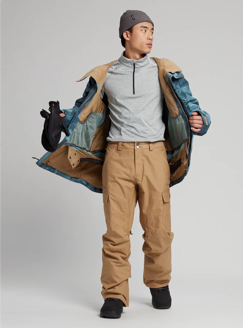 Burton Cargo (Hohe) Snowboardhose Herren Khaki | 658-JHPVDU