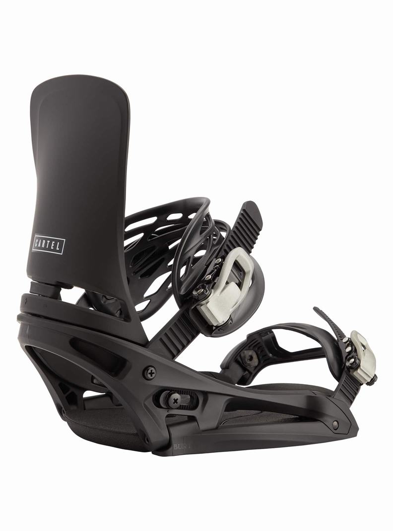 Burton Cartel EST® Snowboard Bindung Herren Schwarz | 462-ZMASLK