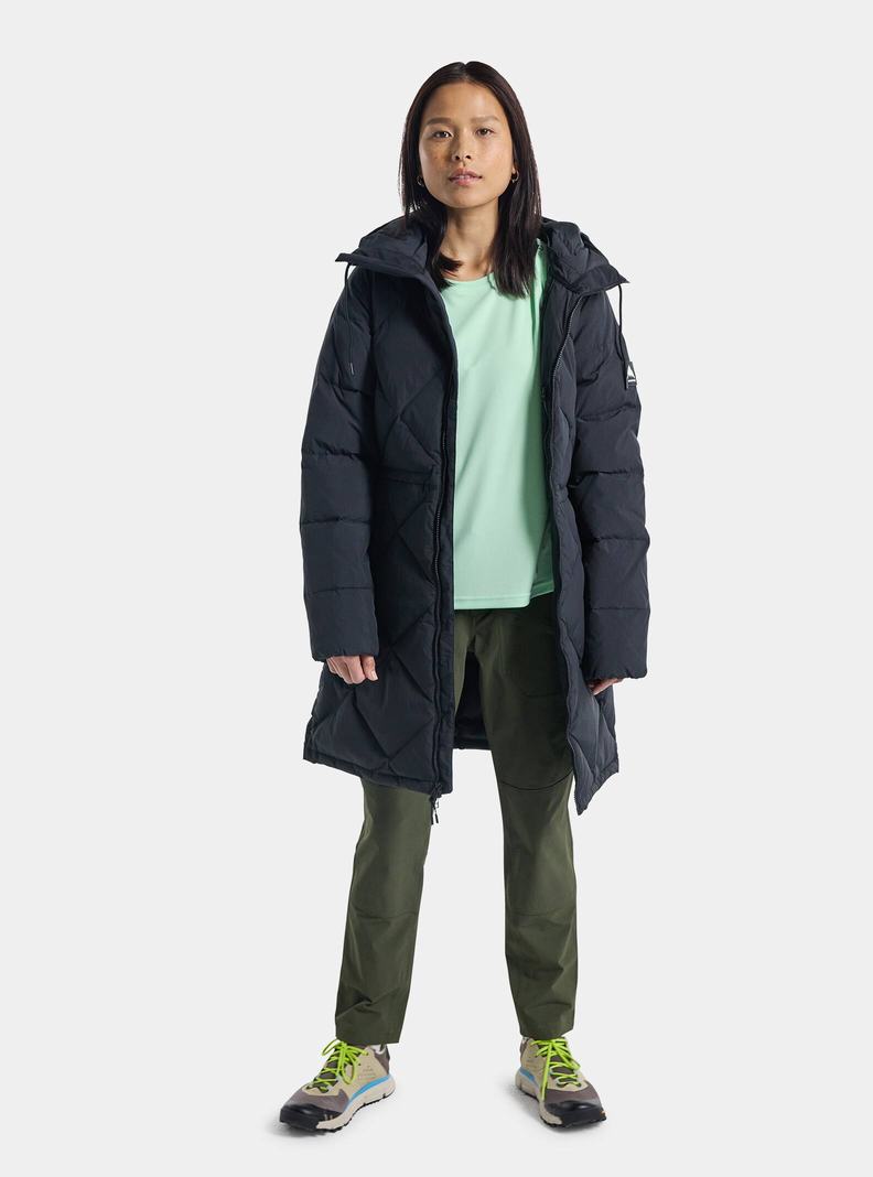 Burton Chescott Down Snowboardjacke Damen Schwarz | 140-QJNYGL