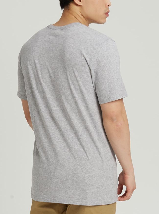 Burton Colfax Kurzes Sleeve T-Shirts Damen Grau | 541-DWFRGM