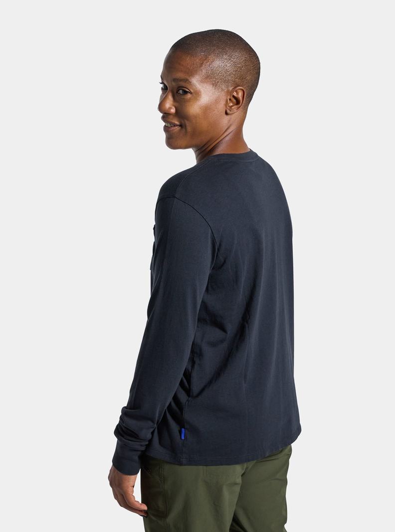 Burton Colfax Long Sleeve T-Shirts Damen Schwarz | 728-GJLFKQ
