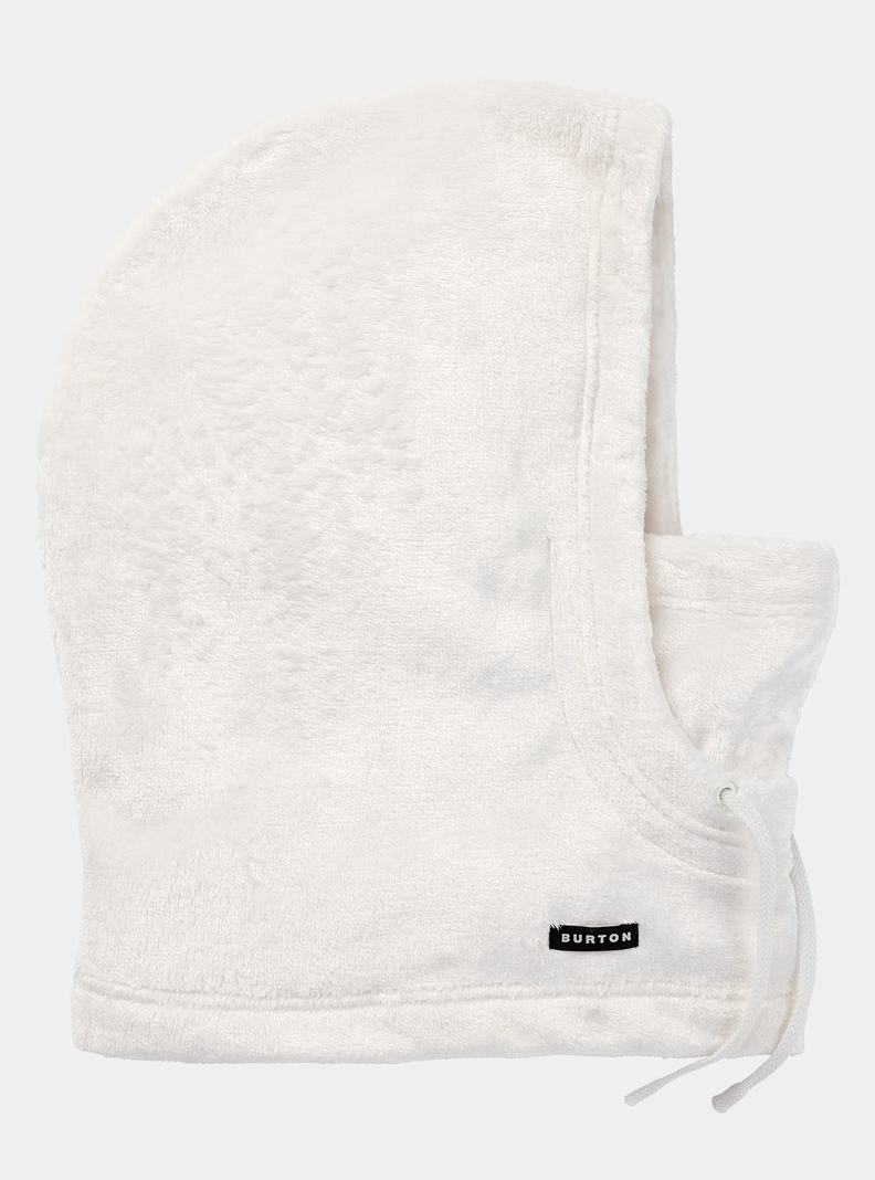 Burton Cora Hood Skimasken Damen Weiß | 801-HALBKQ
